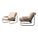 Ensemble de 2 fauteuils lounge emblématiques Borkum par Johan Bertil Häggström pour IKEA