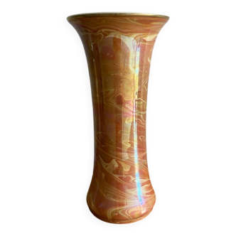 Vase en faïence marbré hippolyte boulenger choisy-le-roi