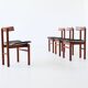 Inger Klingenberg dining chairs teak France & Son Denmark 1960