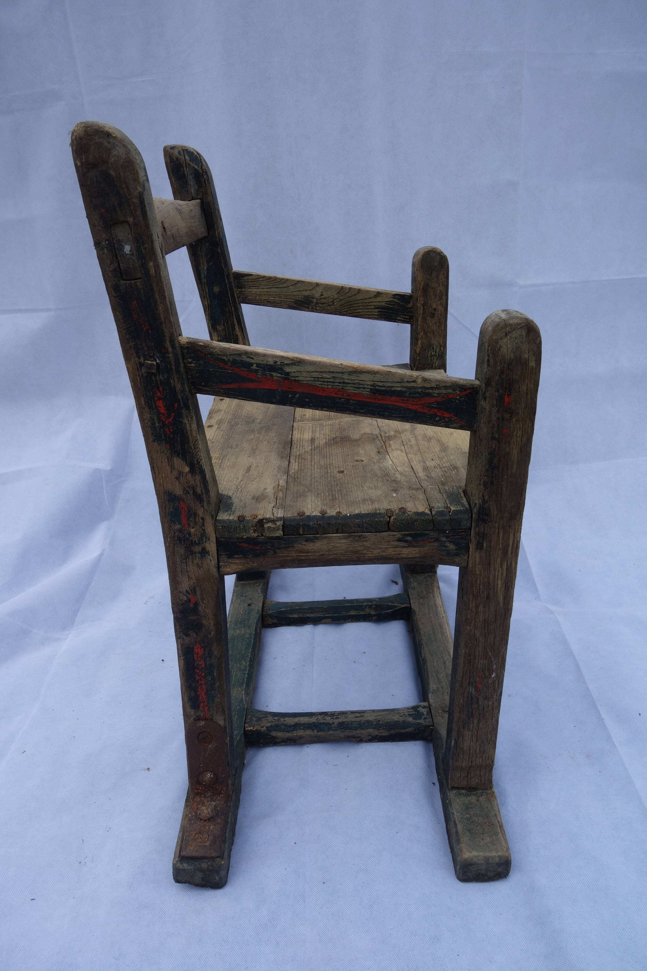Old garden chair