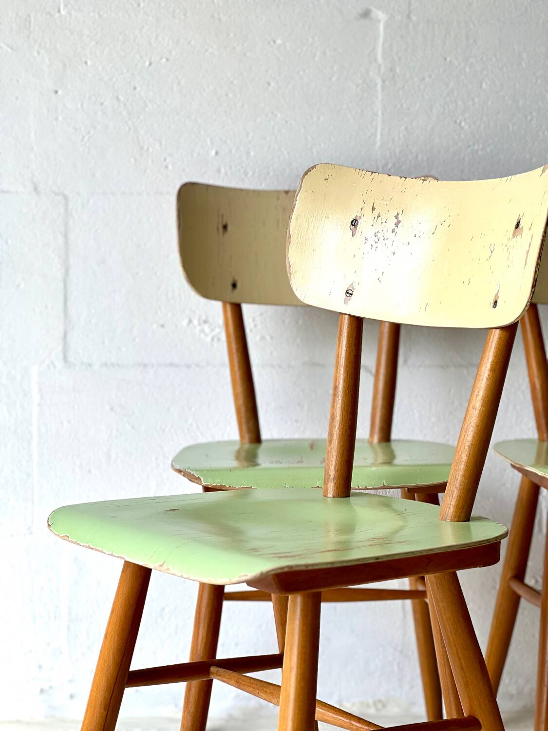 Bistro Ton Chairs, set of 4