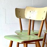 Bistro Ton Chairs, set of 4