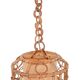 Handmade bamboo and rattan suspension from the 1960s, France.