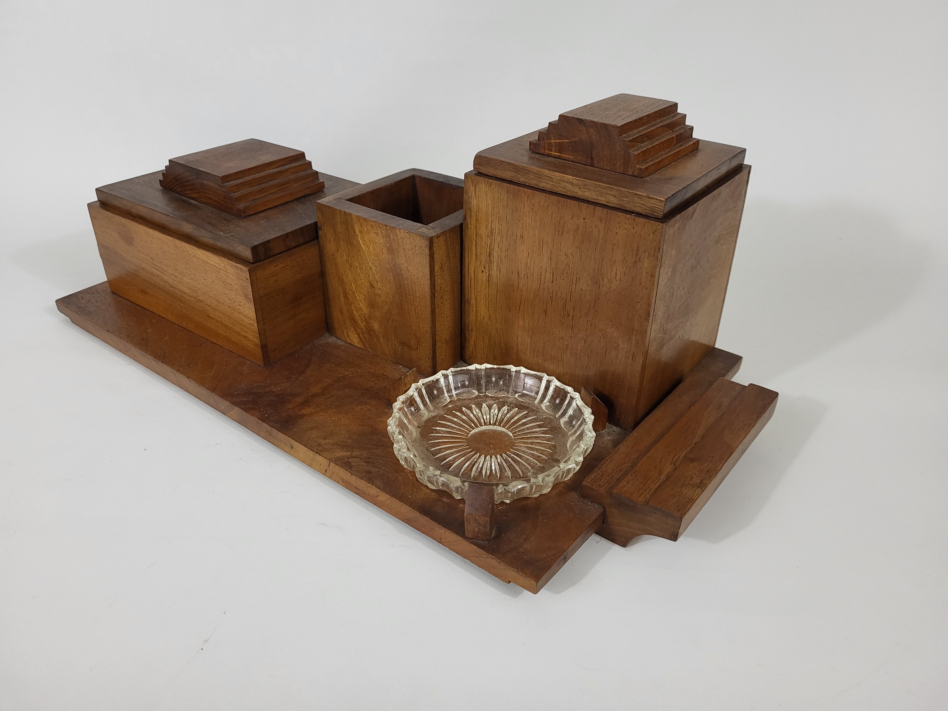 Art Deco office storage box