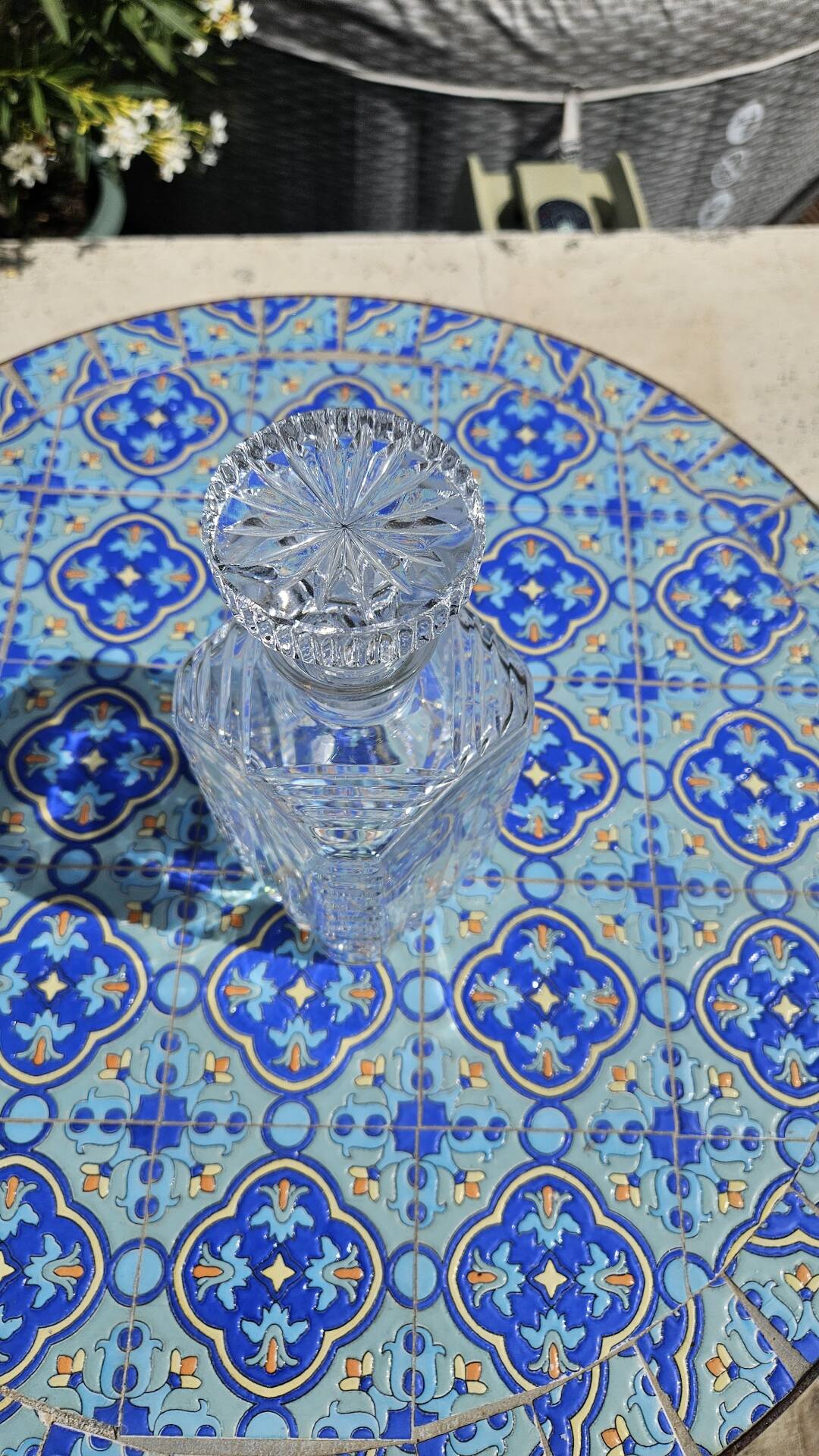 Carafe en verre