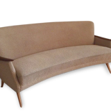 Set arc + 2 chairs 50s 60s Danish sofa good condition