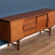 Retro teak 1960s long mid century sideboard by jentique