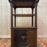 Shelf - Renaissance style oak sideboard