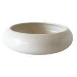 Matte white ceramic bowl, 1950s