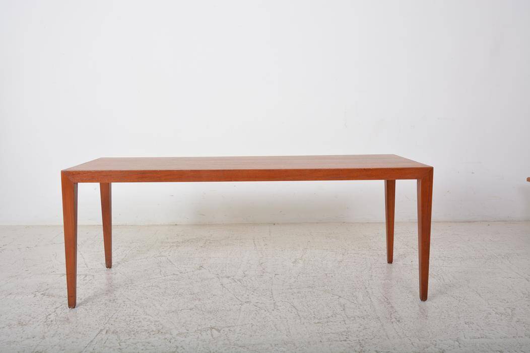 Vintage teak coffee table by Severin Hansen For Haslev Møbelsnedkeri, 1960s