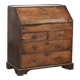 Secretary in ancient English oak from the early 18th century.