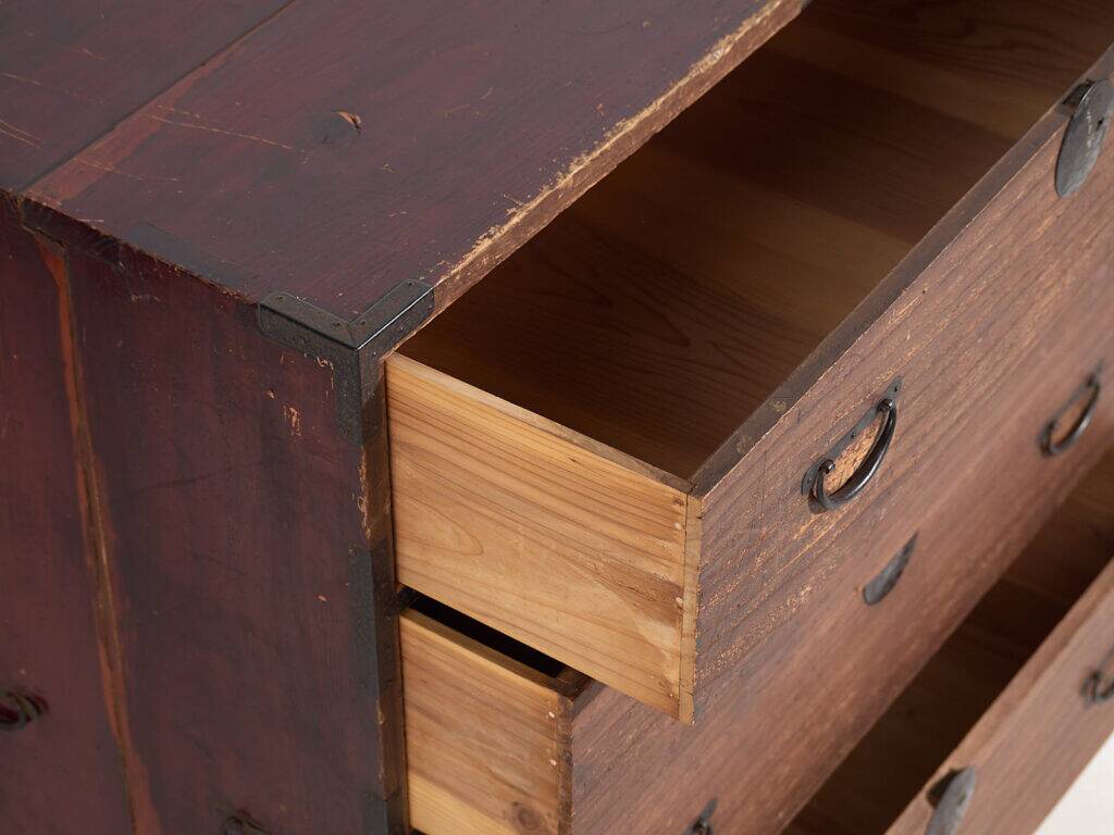 Commode Tansu japonaise – Période Meiji / Taishō (c.1868-1926)
