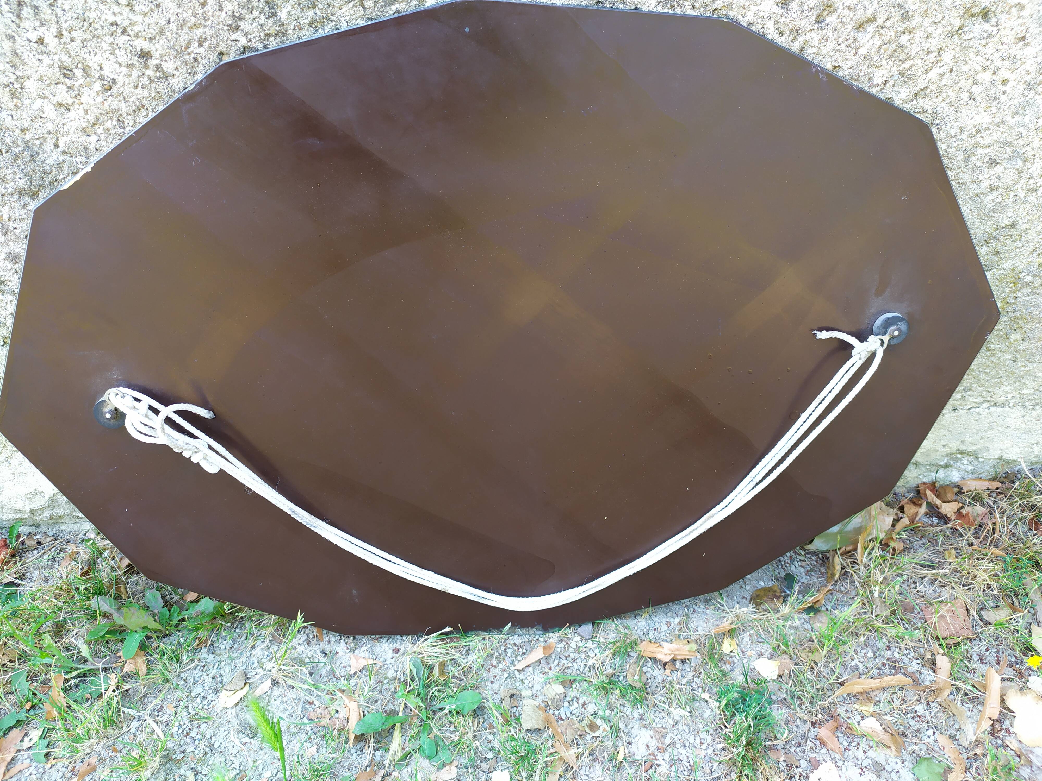 Art Deco beveled mirror