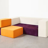 Cubisto Sofa by Massimo Morozzi for Edra 1990s
