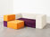 Cubisto Sofa by Massimo Morozzi for Edra 1990s