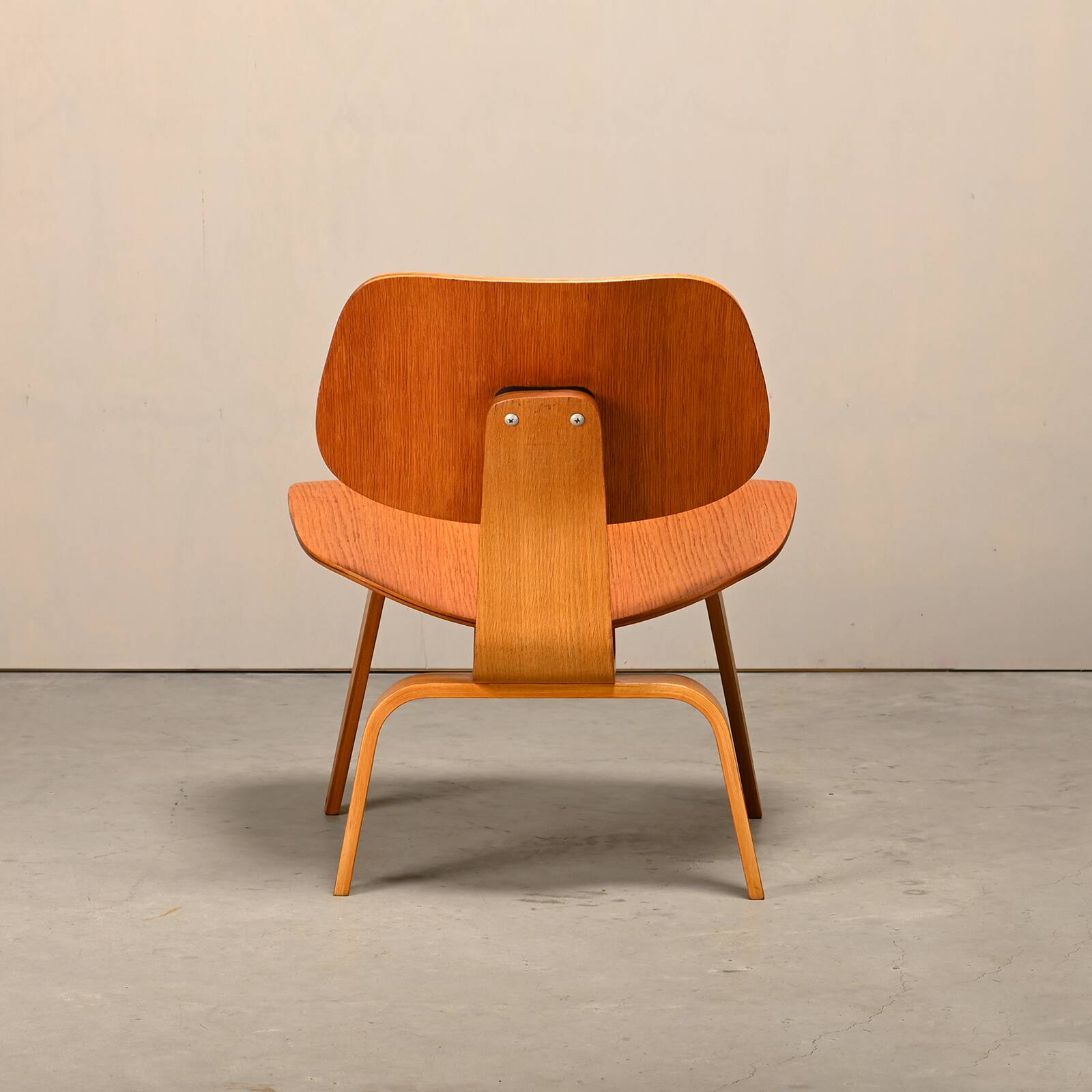 Charles & Ray Eames Early LCW Ash Lounge Chair for Herman Miller, 1951