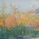 Oil on canvas Chemin en Automne by Yannick Desnos Guémené-Penfao XXe
