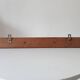 Antique wall coat rack folk art