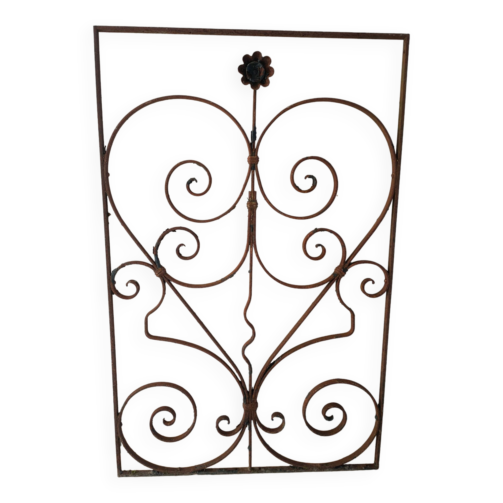 Wrought iron gate