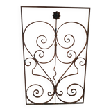 Wrought iron gate