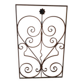 Wrought iron gate