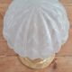 Table lamp in pressed glass
