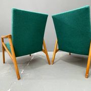 Pair of vintage armchairs by Jiří Jiroutek for Interiér Praha, 1960