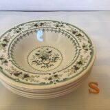 Six Royal Doulton Provençal soup plates