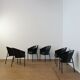 Ensemble de 6 chaises "Costes" de Philippe Starck pour Aleph.