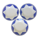 3 assiettes creuses de St Amand