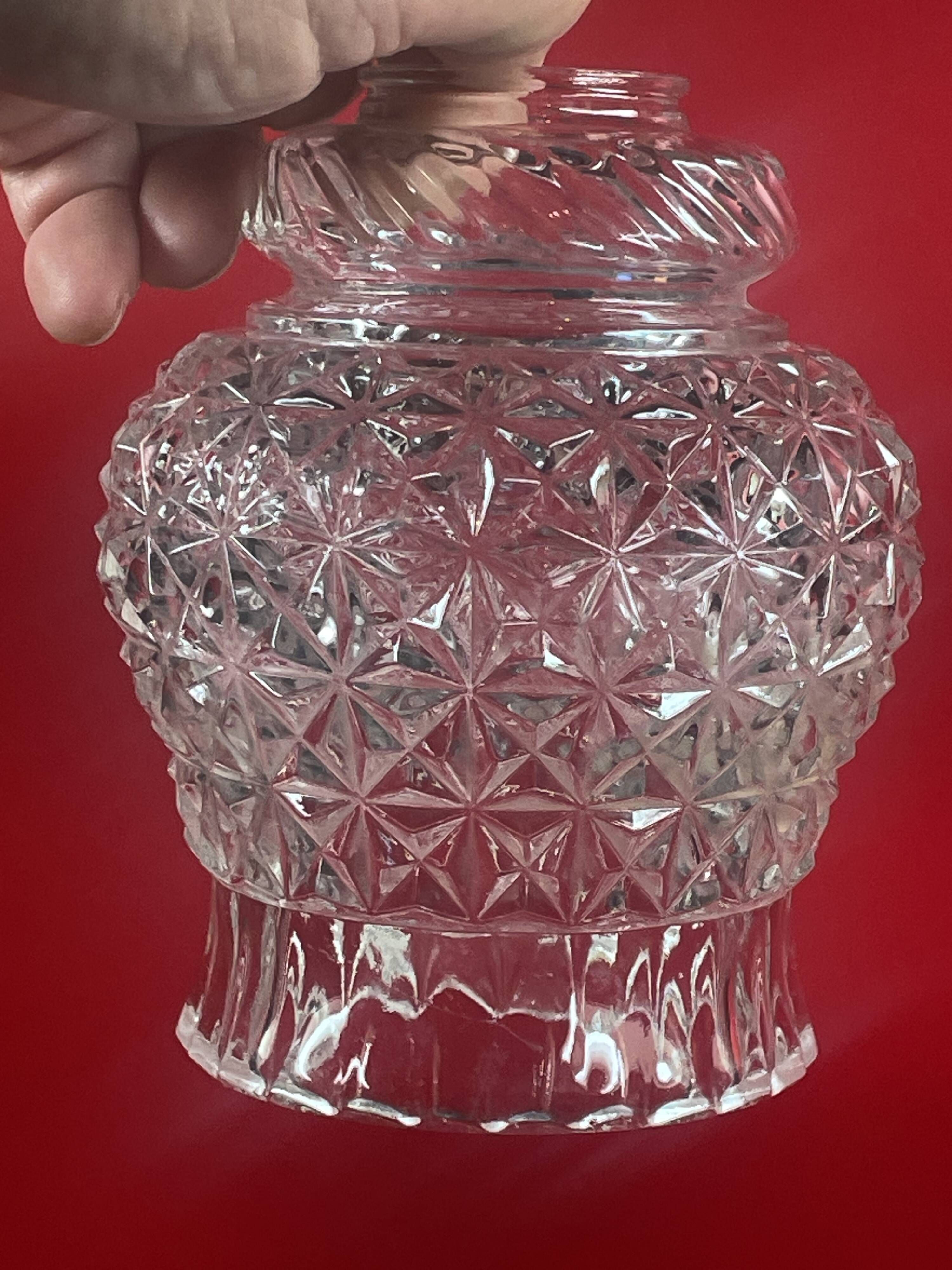 lampshade, wall glass ceiling light circa 1960 - 20th - set of 2