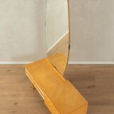 Coiffeuse vintage avec miroir, années 1960