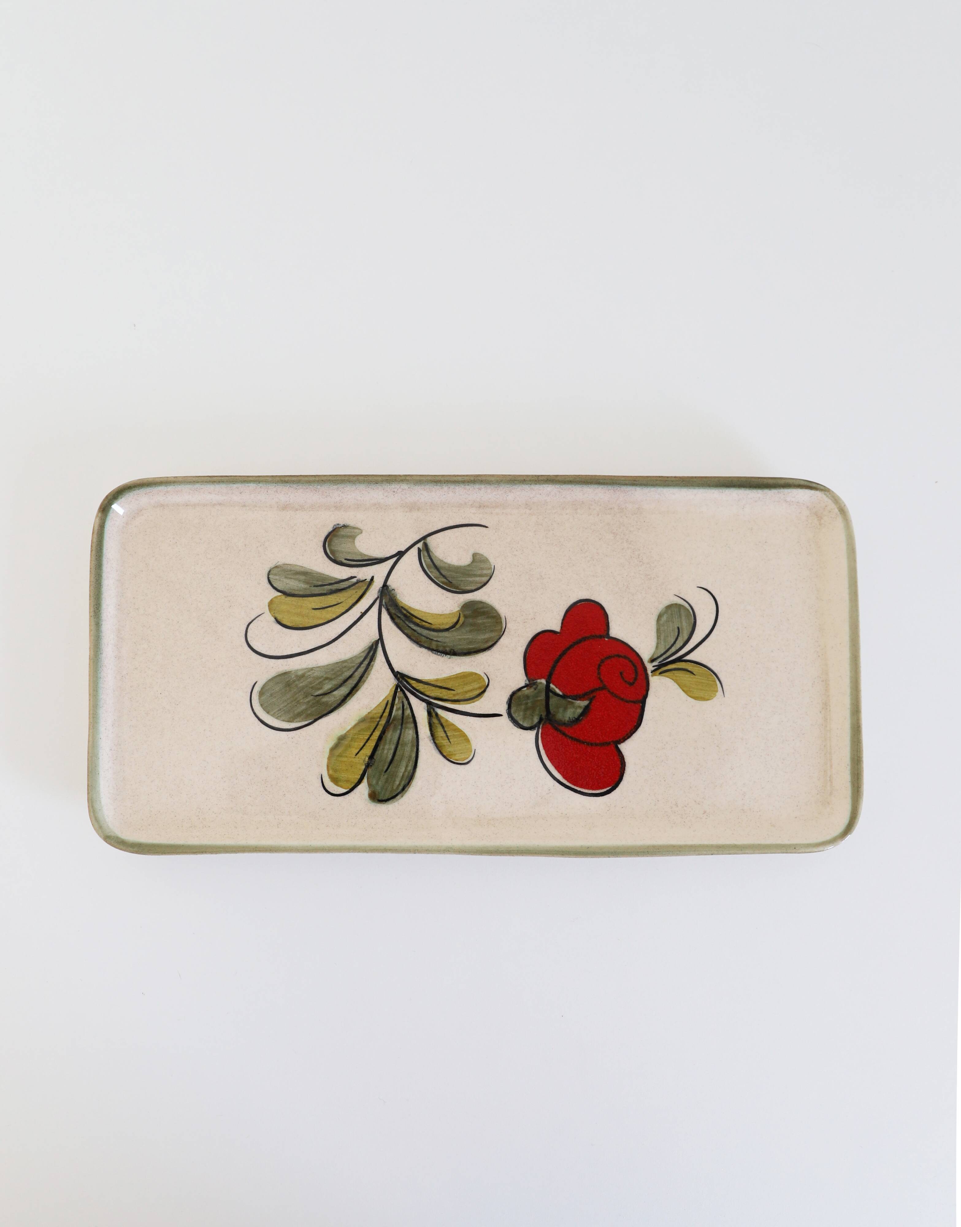 Zeller Keramik cake plate, 1970