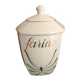 Duo of pots in faience