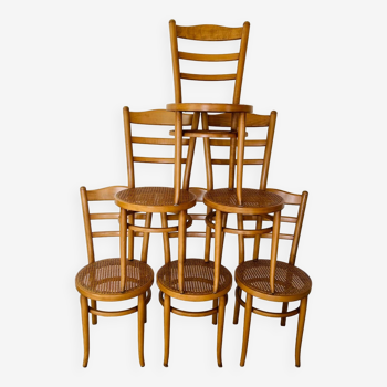 6 chaises Baumann « Anteuil »