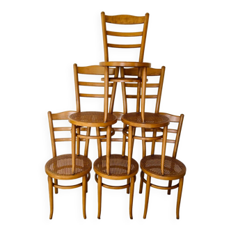 6 chaises Baumann « Anteuil »