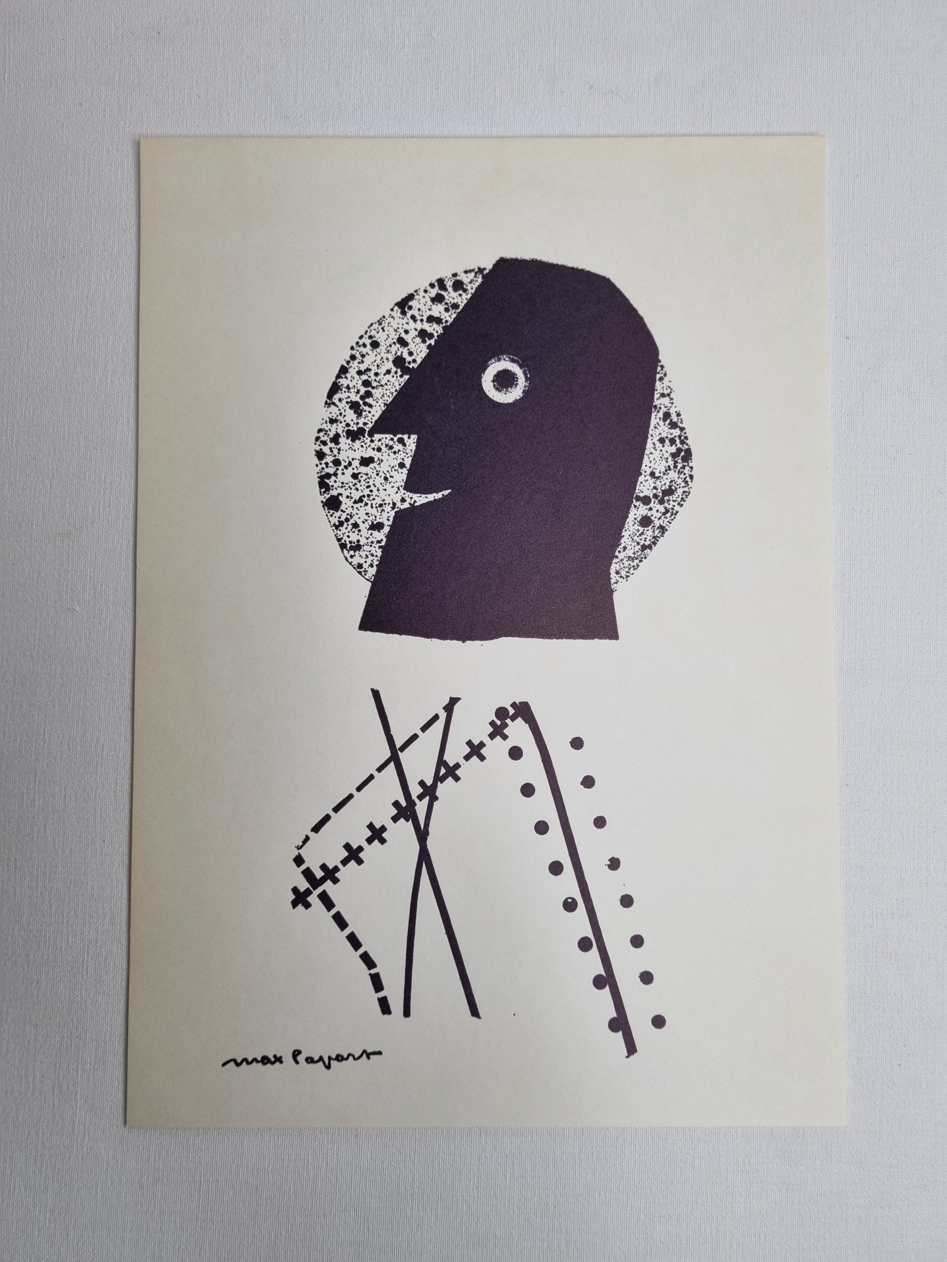 Print after Max Papart, untitled, 1973