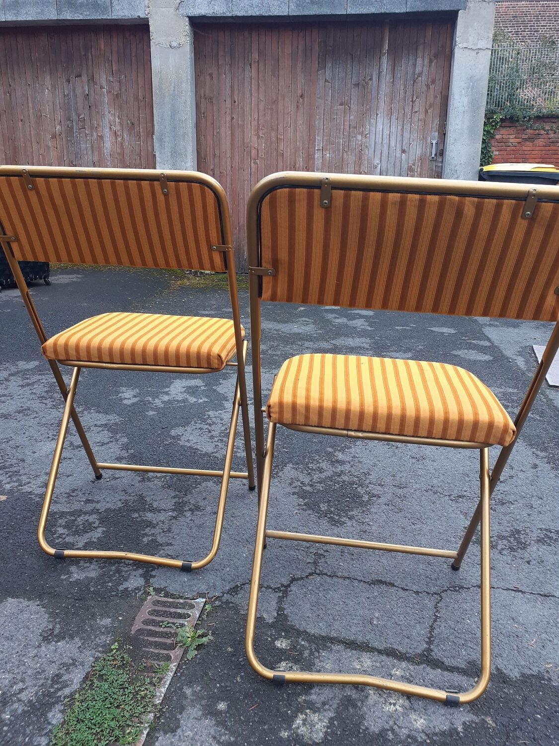 Chaises pliante vintage