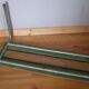 School in wood and metal 60 - 70s bench