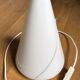 Lampe cône Murano Puntoluce - Sceau d’authenticité -