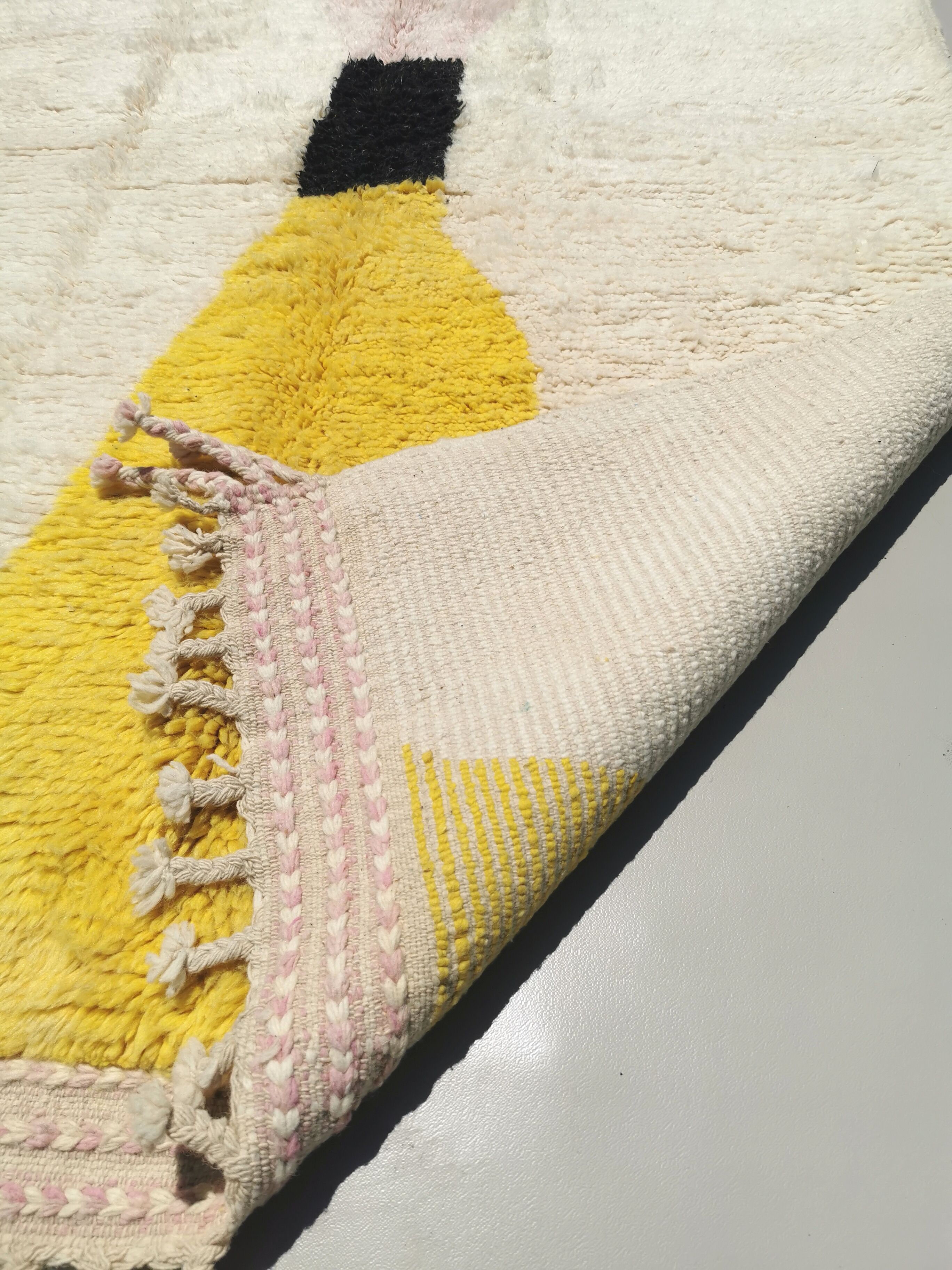 Berber carpet beni ouarain