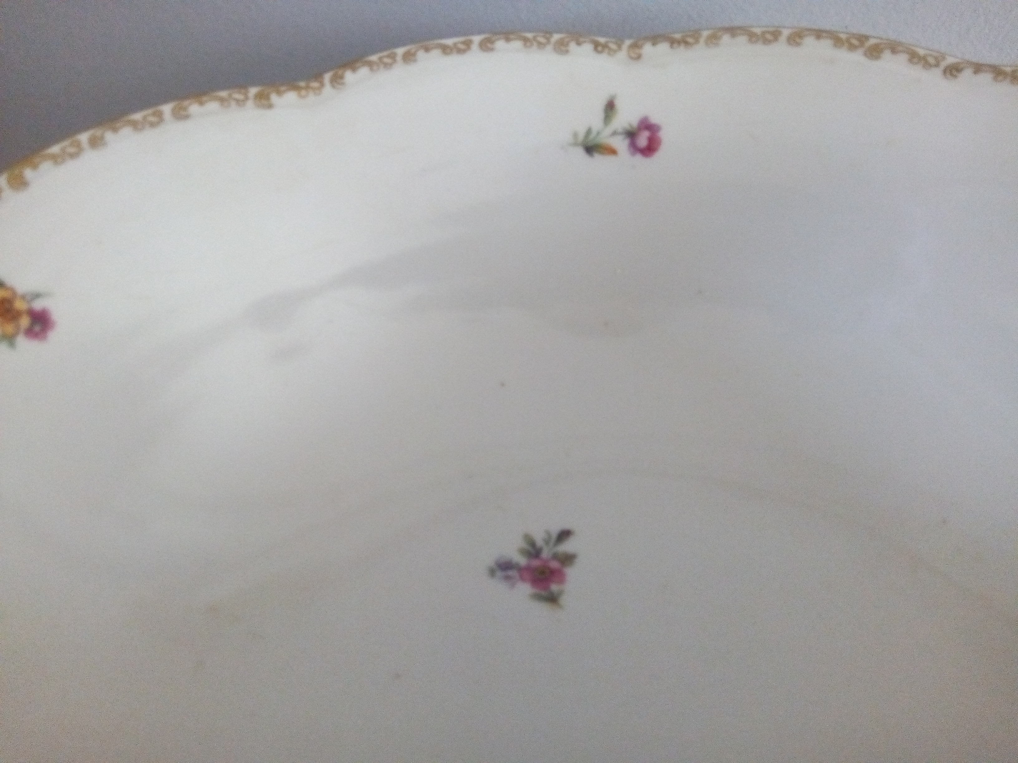 Porcelain bowl emaux de limoges