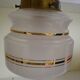 Suspension in brass and opaline country based 1960s/1970s