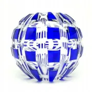 Vase Art Déco par VEB Bleikristall