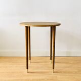 Side table vintage tapered legs 1950