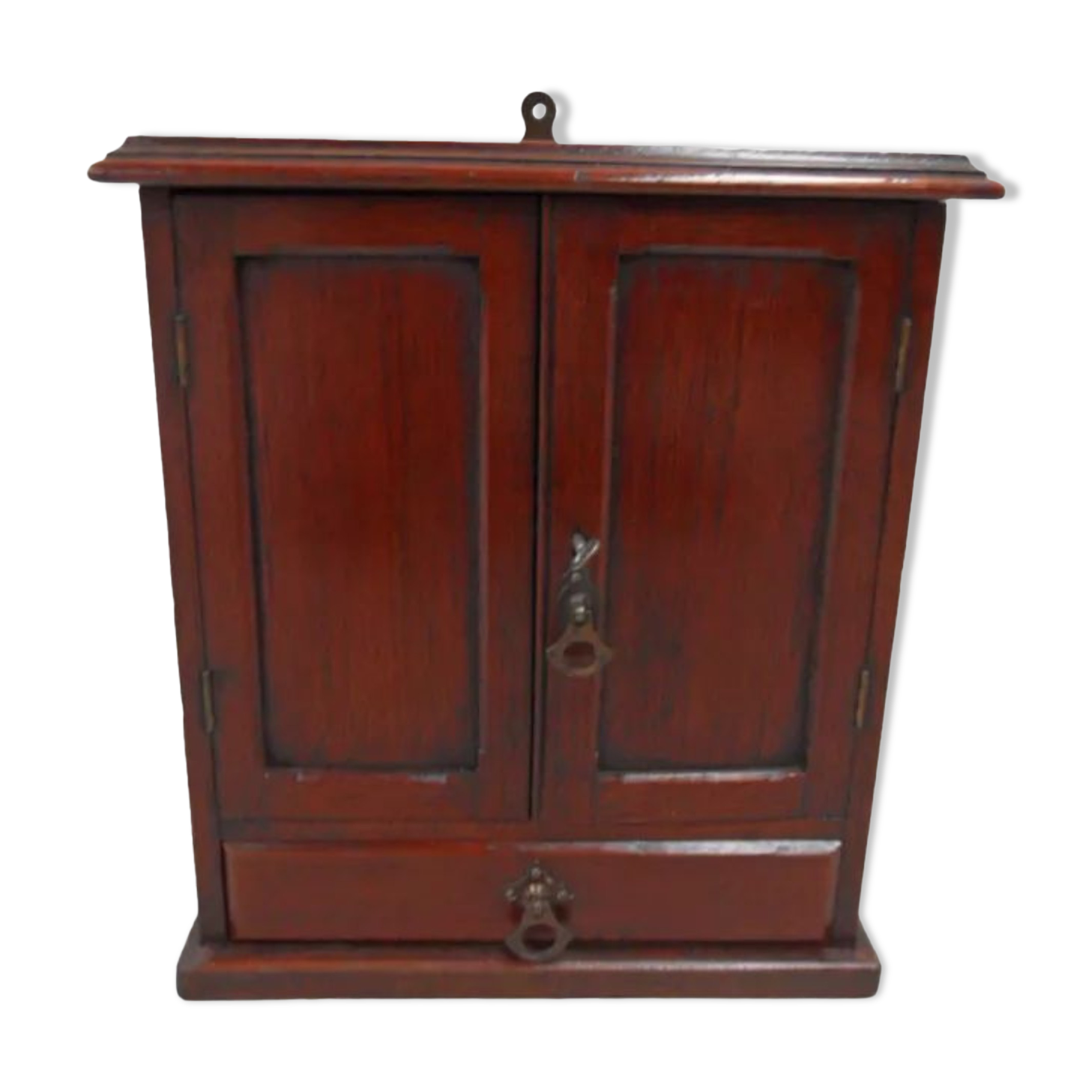 Armoire à bijoux en acajou ancien