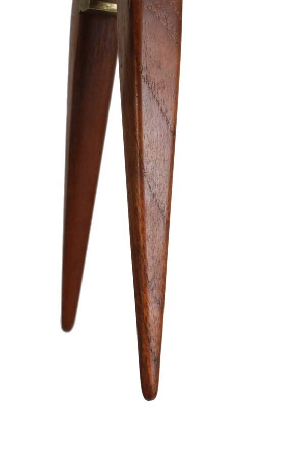 Mid-century Poul Knudsen nutcracker / teak / brass / 1960s / Danish modern design