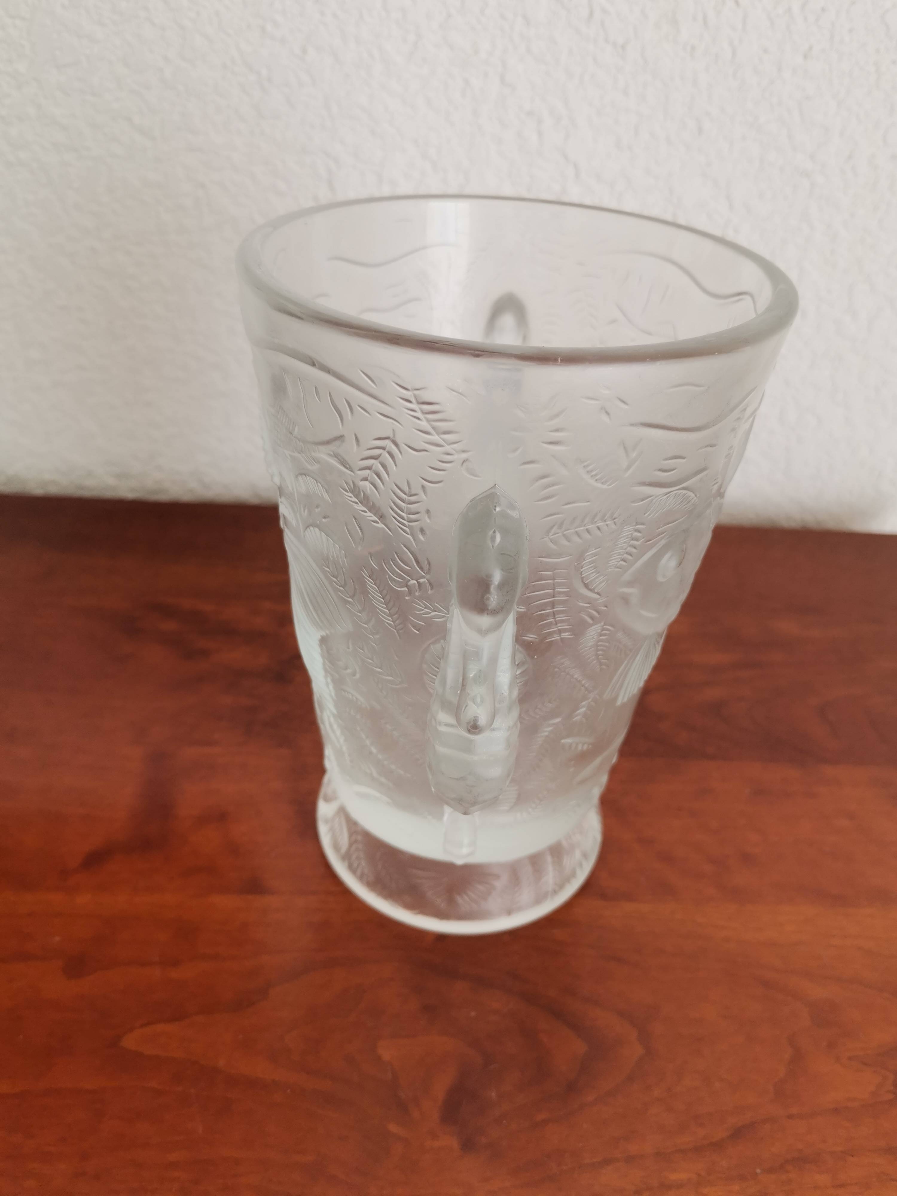 Art Deco glass vase