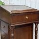 English desk in mahogany from the 1950s.
