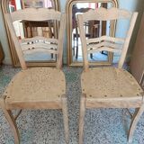Renovated wooden chair